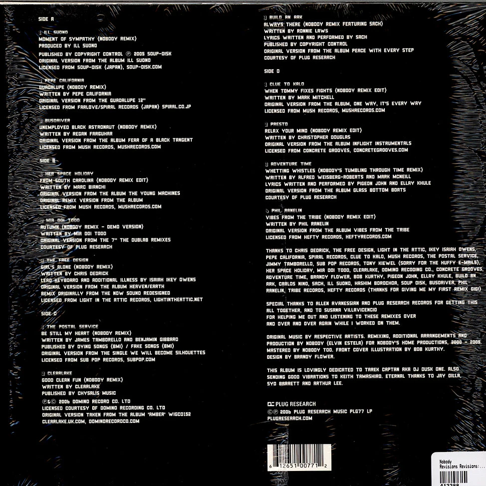 Nobody - Revisions Revisions: The Remixes 2000-2005