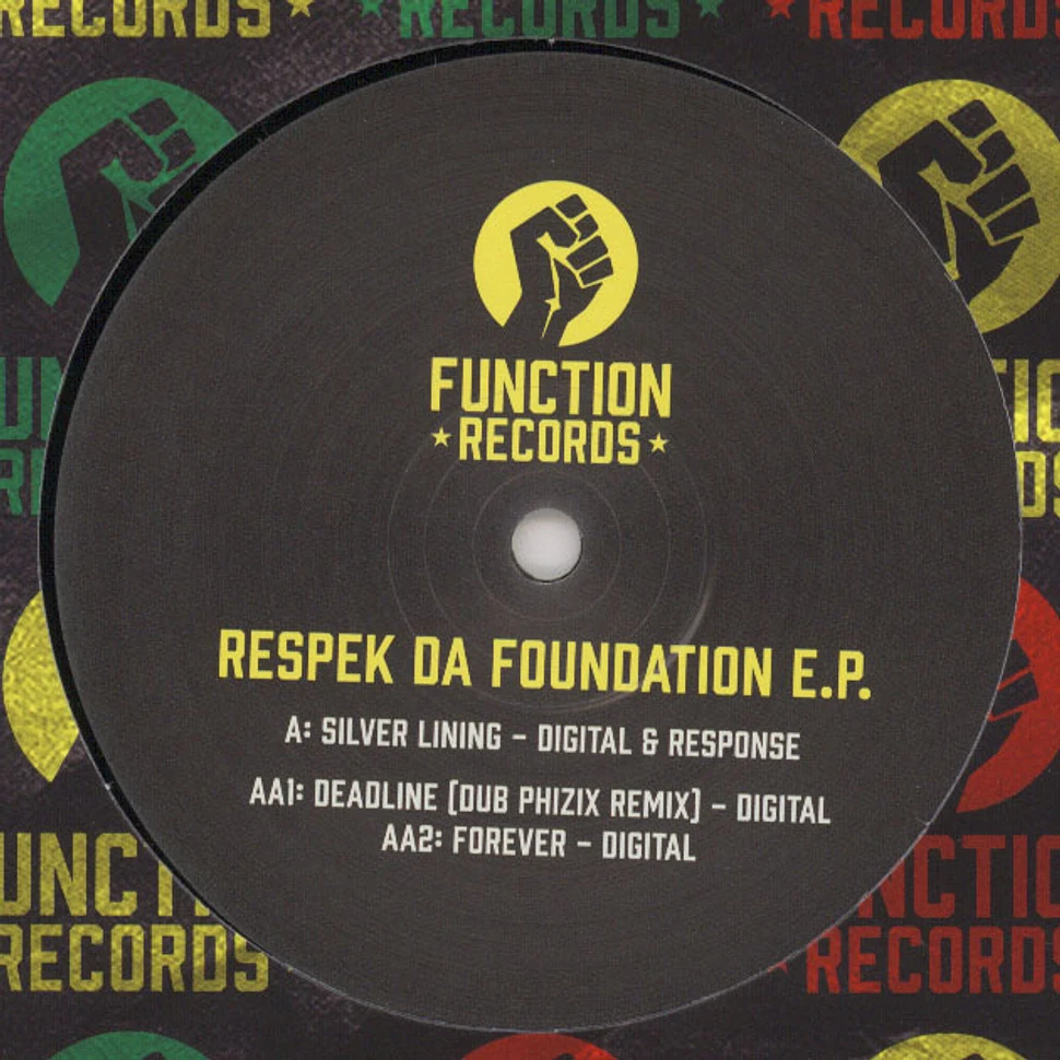 Digital - Respek Da Foundation EP