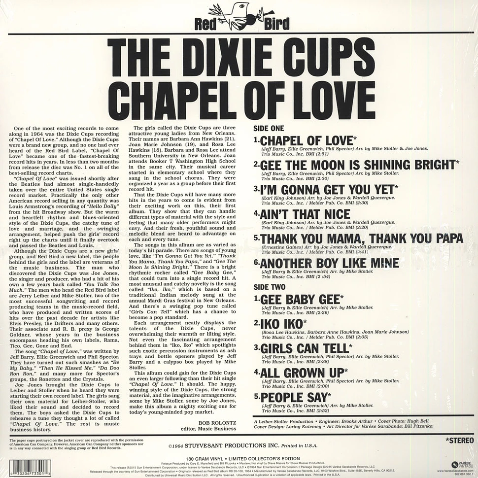 The Dixie Cups - Chapel Of Love