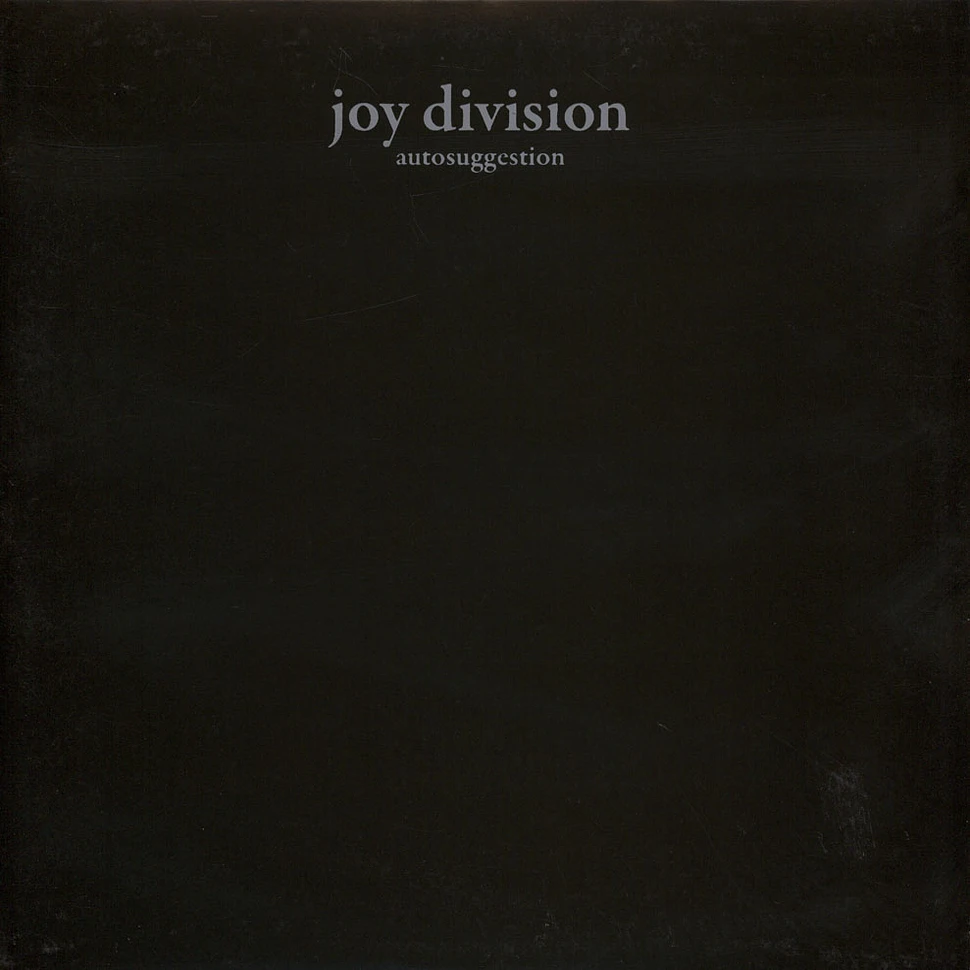 Joy Division - Autosuggestion
