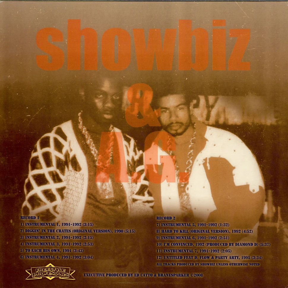 Showbiz & A.G. - Broken Chains: Soul Clap & Runaway Slave Unreleased, 1990-1992