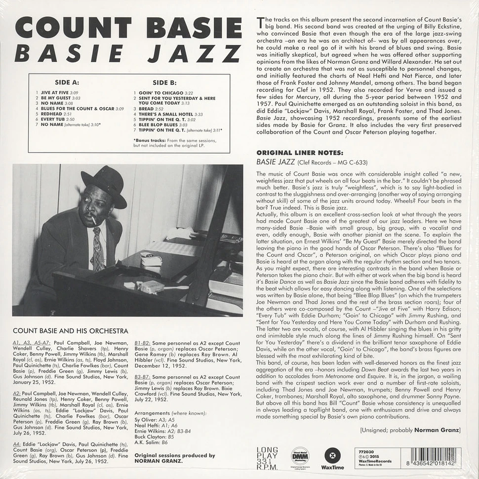 Count Basie - Basie Jazz