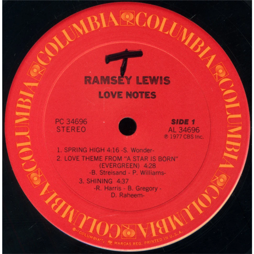 Ramsey Lewis - Love Notes