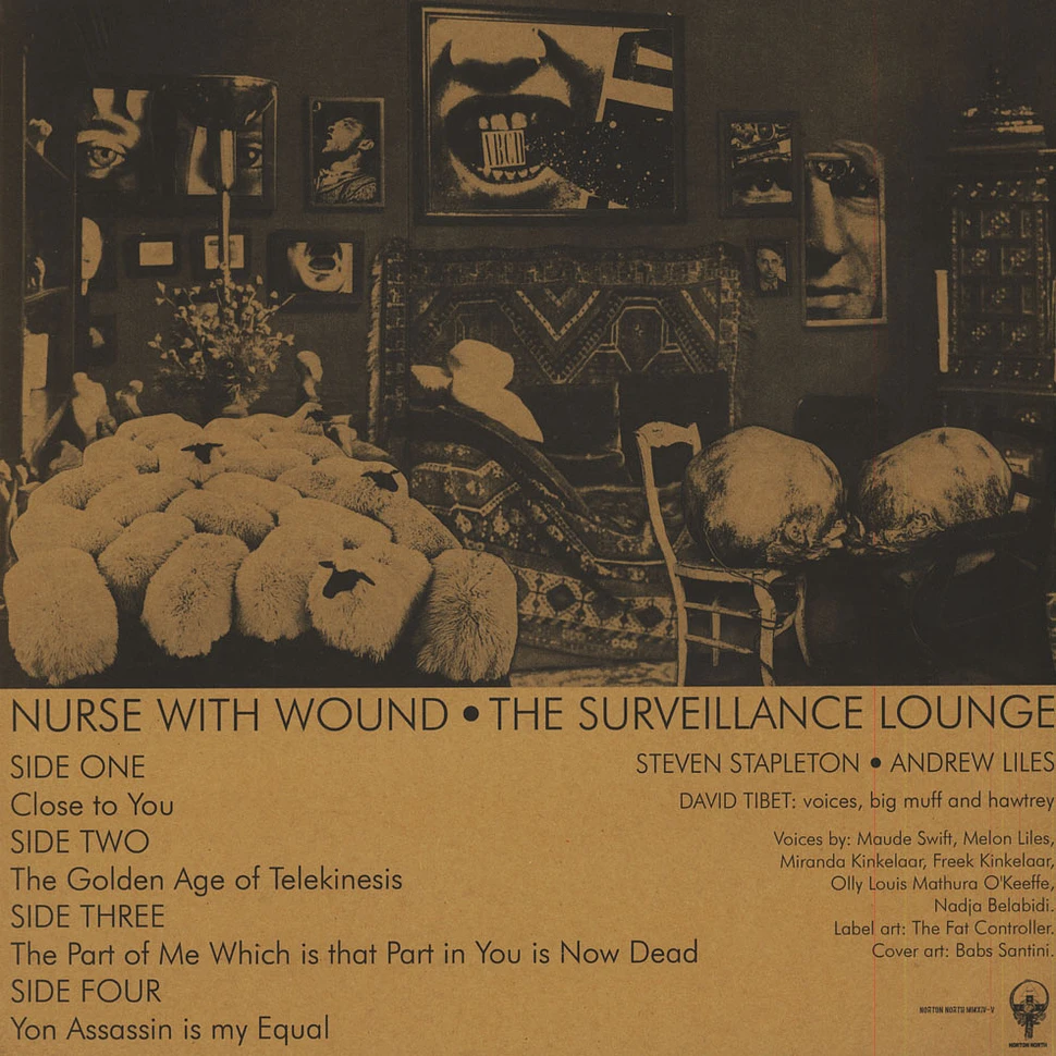 Nurse With Wound - The Surveillance Lounge White Vinyl Edition
