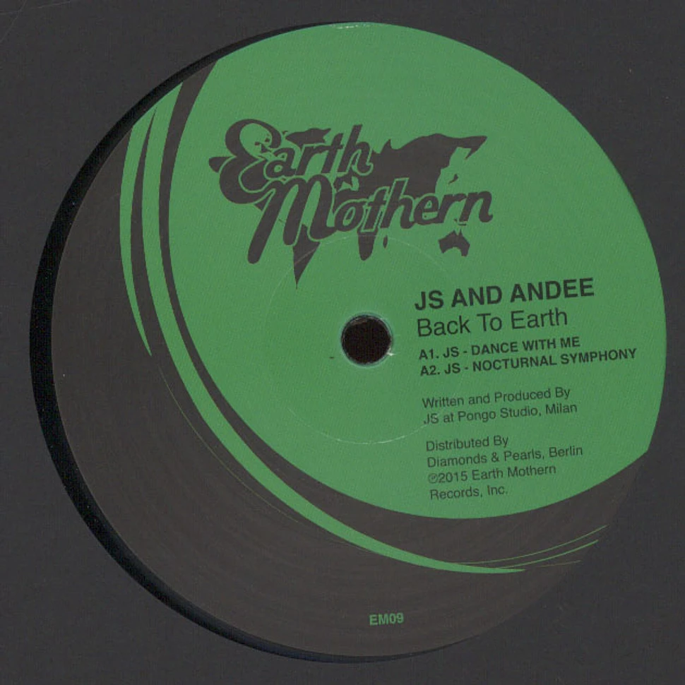 JS / Andee - Back To Earth EP