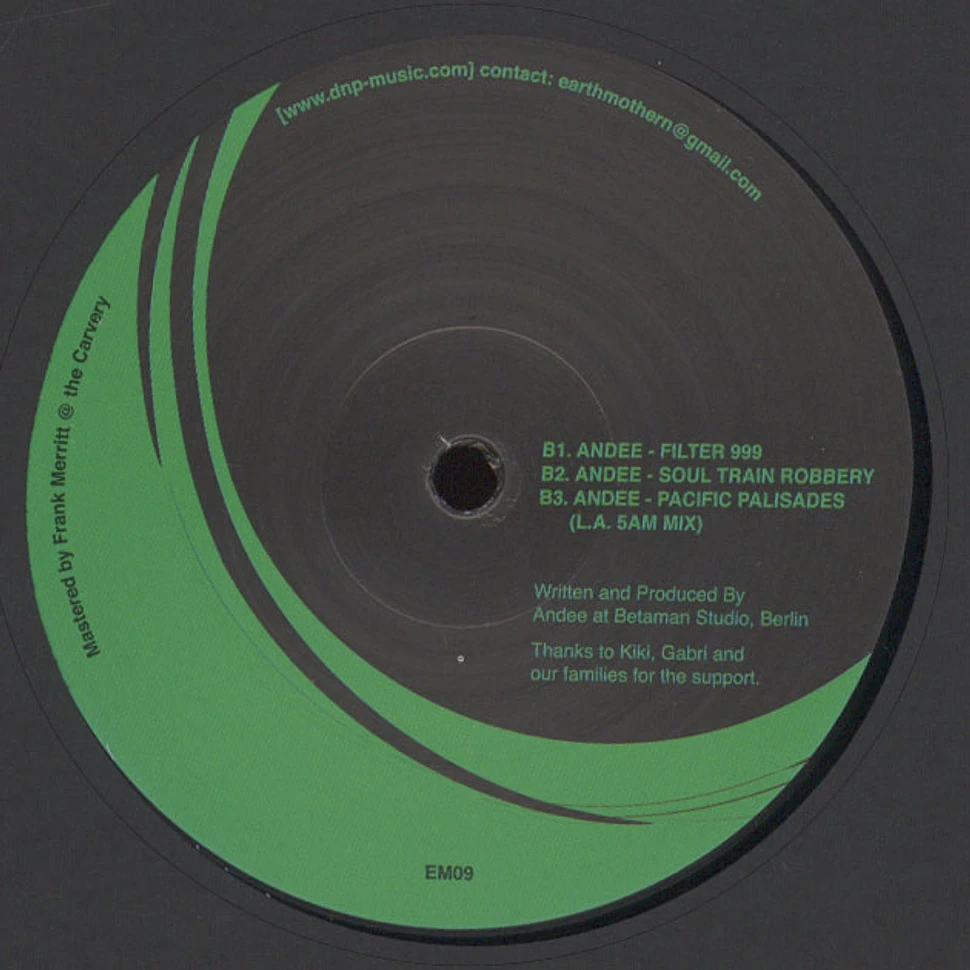 JS / Andee - Back To Earth EP