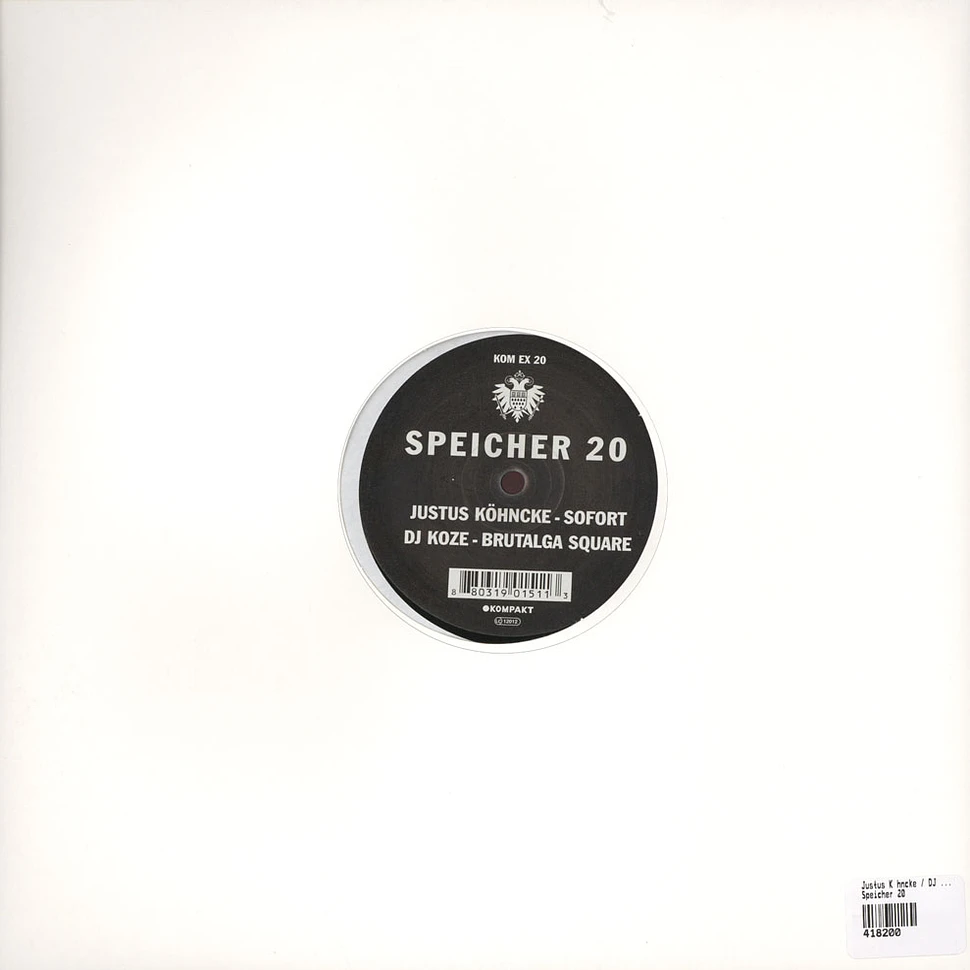 Justus Köhncke / DJ Koze - Speicher 20