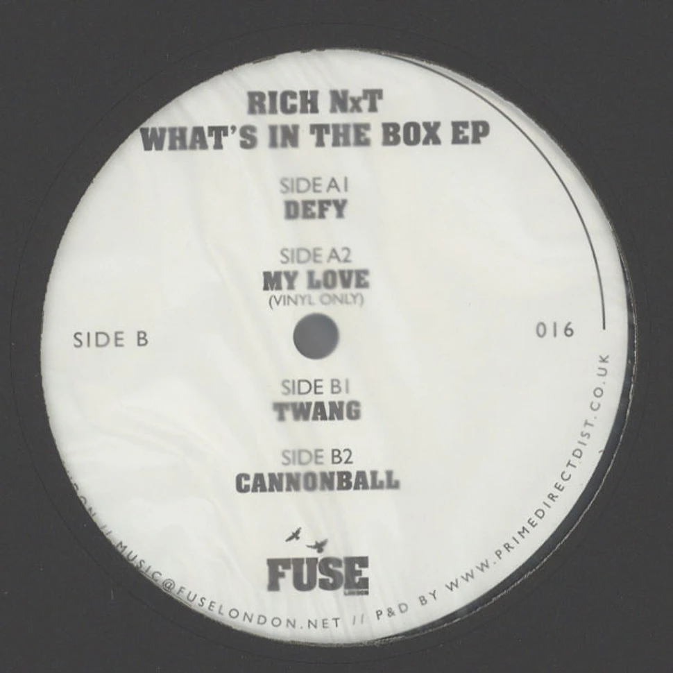 Rhich Nxt - Whats In The Box EP