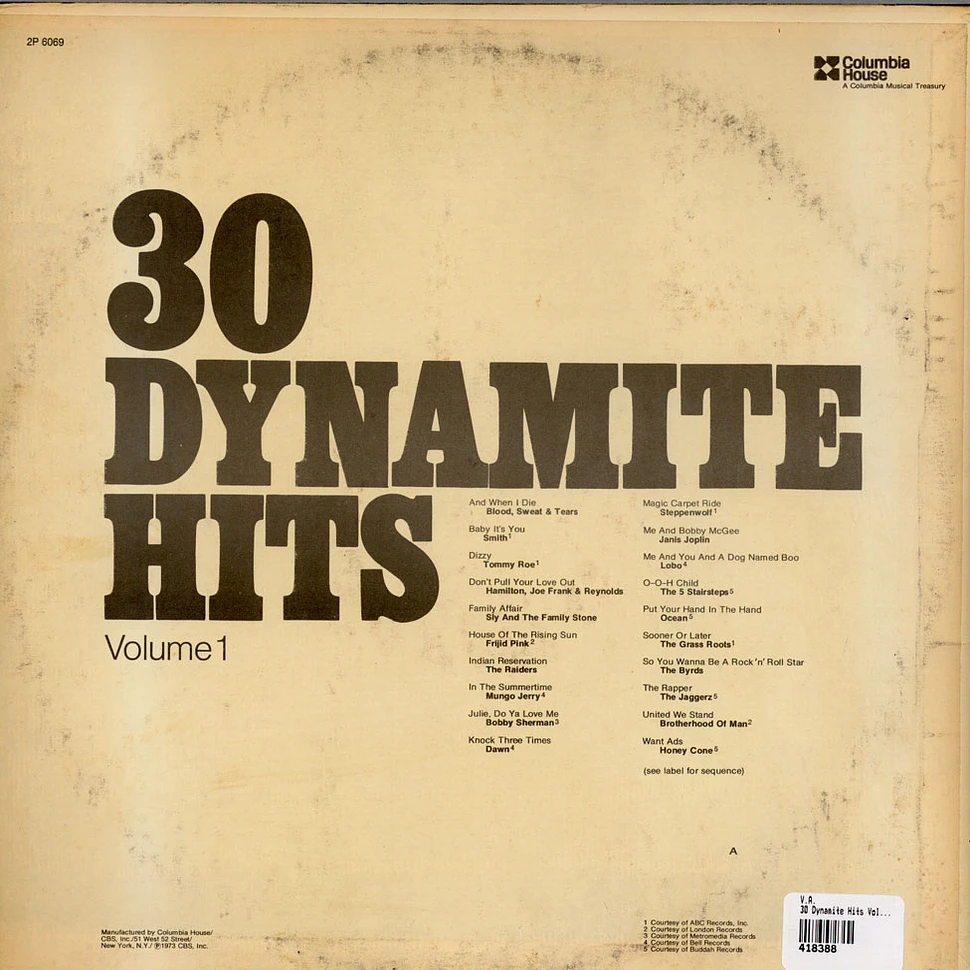 V.A. - 30 Dynamite Hits Volume 1