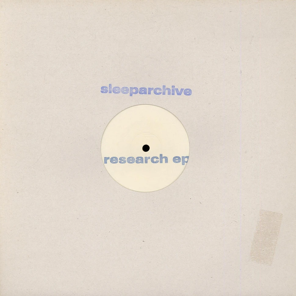 Sleeparchive - Research EP