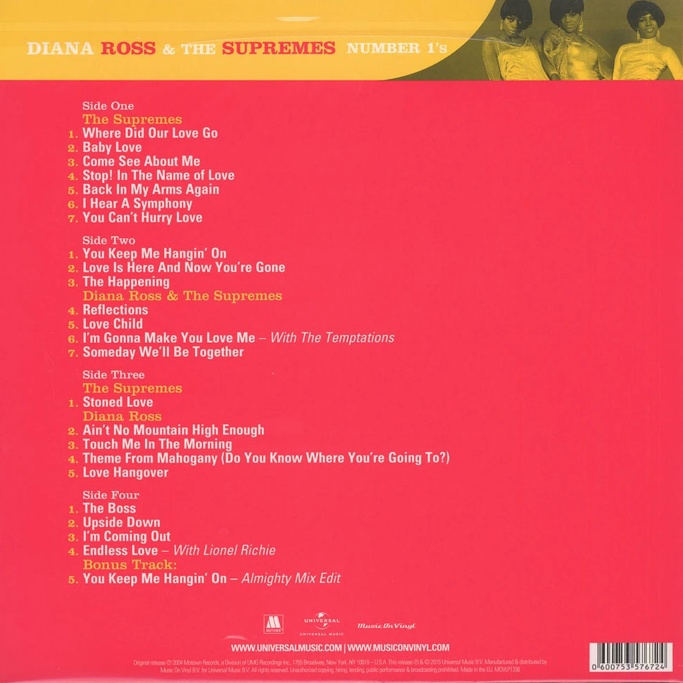 Diana Ross & The Supremes - No.1's
