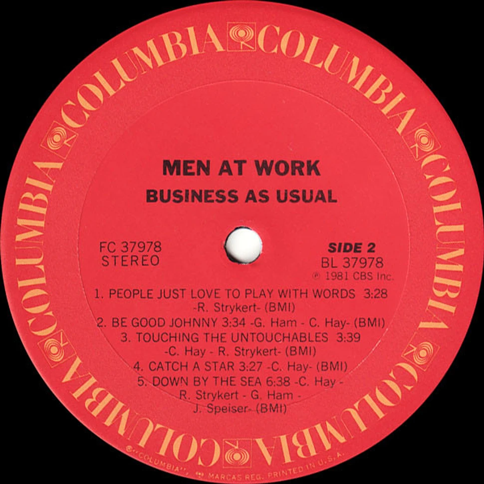 Men At Work - Business As Usual