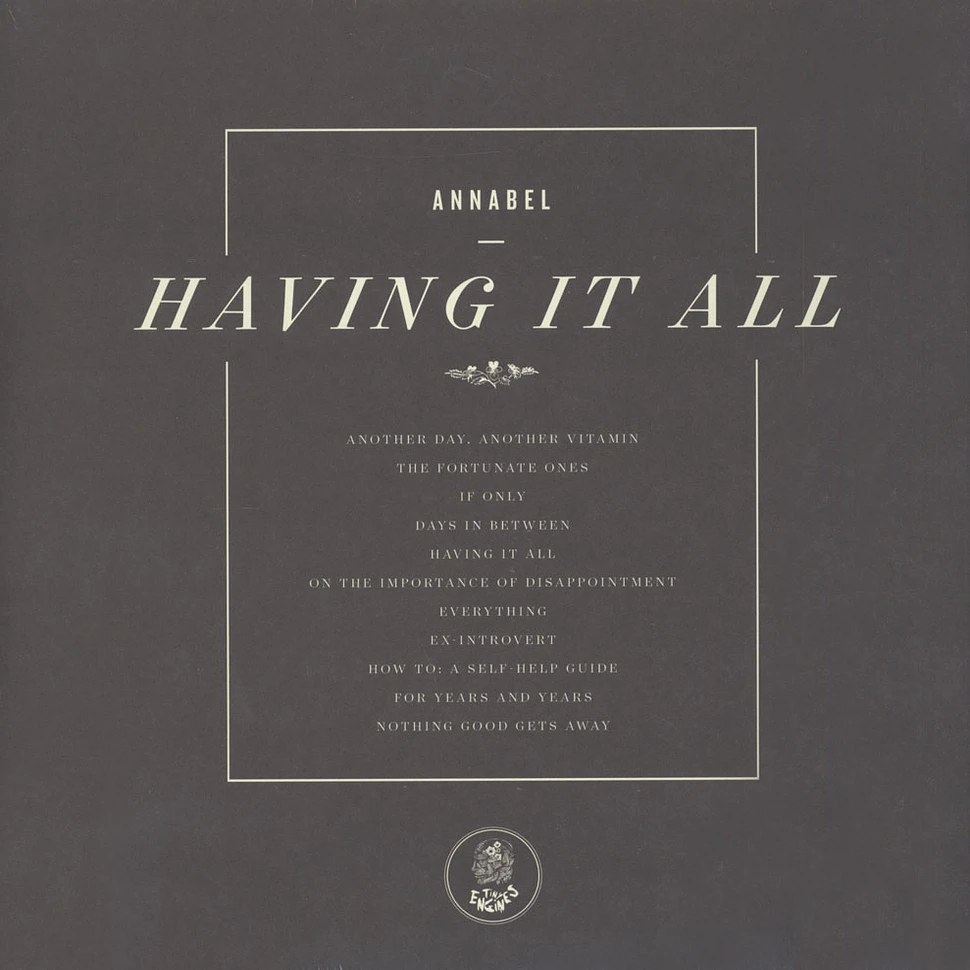 Annabel - Having It All