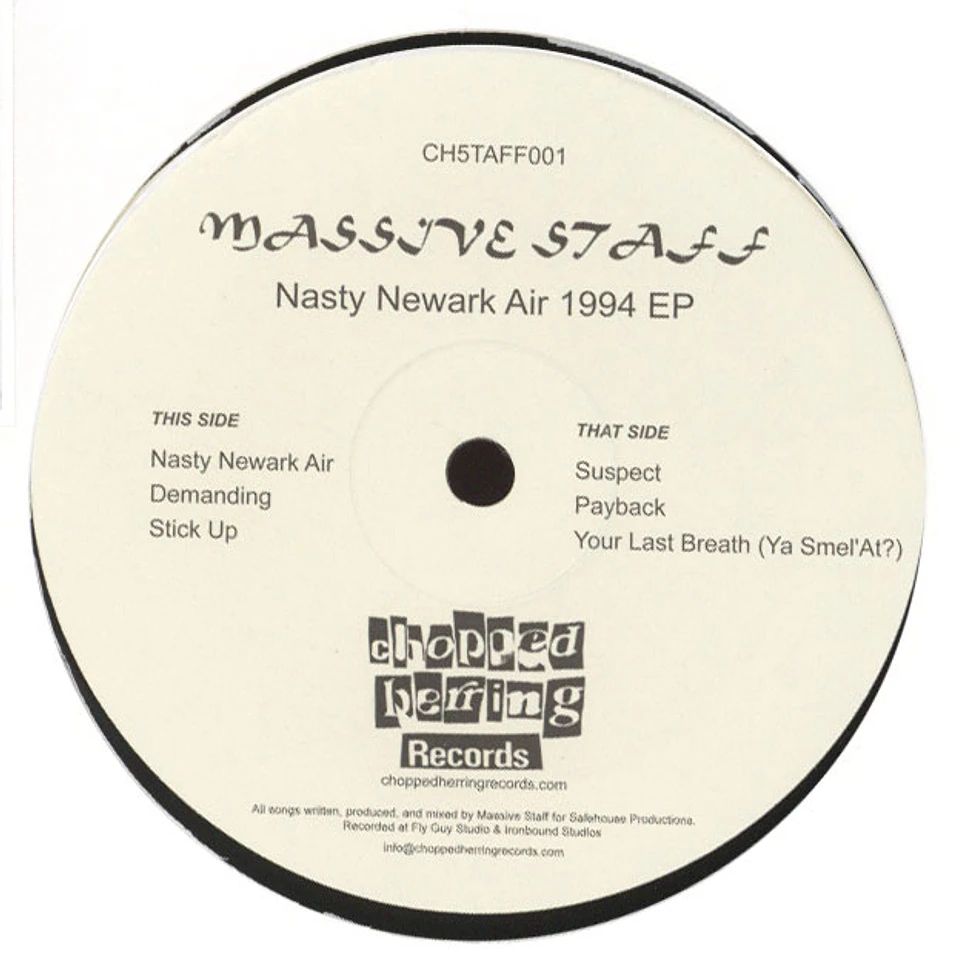 Massive Staff - Nasty Newark Air 1994 EP