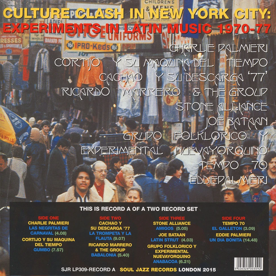 V.A. - Nu Yorica! Culture Clash In New York City: Experiments In Latin Music 1970-77, Part 1