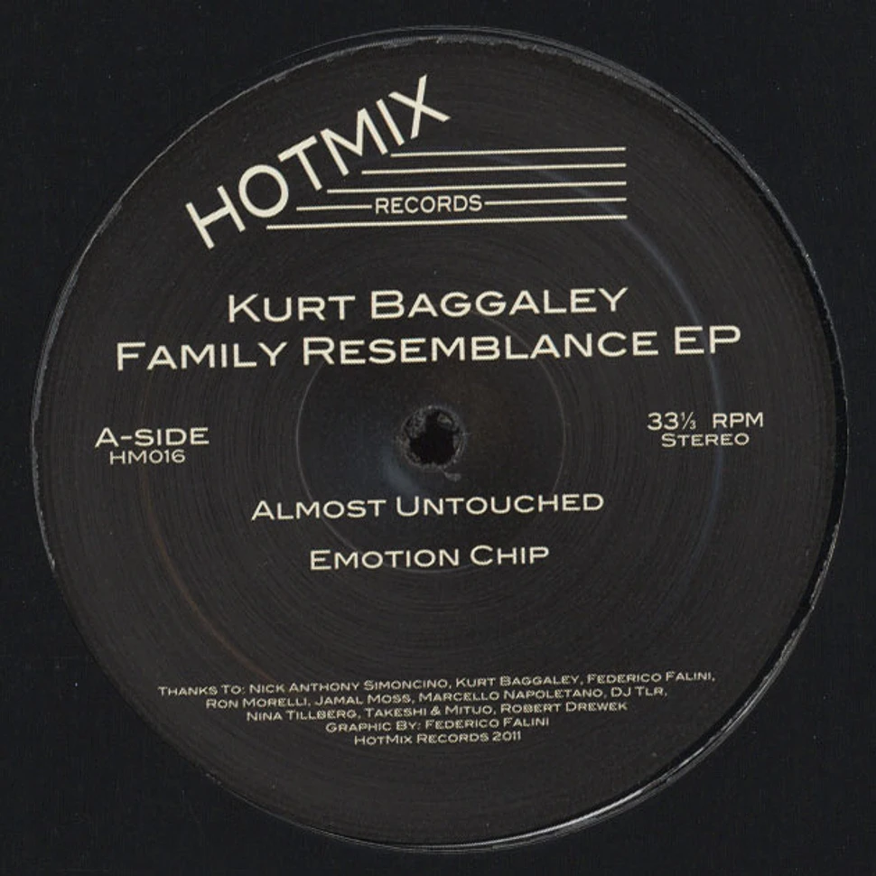 Kurt Baggaley - Family Resemblance EP