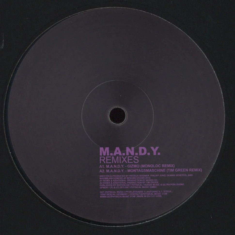 M.A.N.D.Y. - Remixes