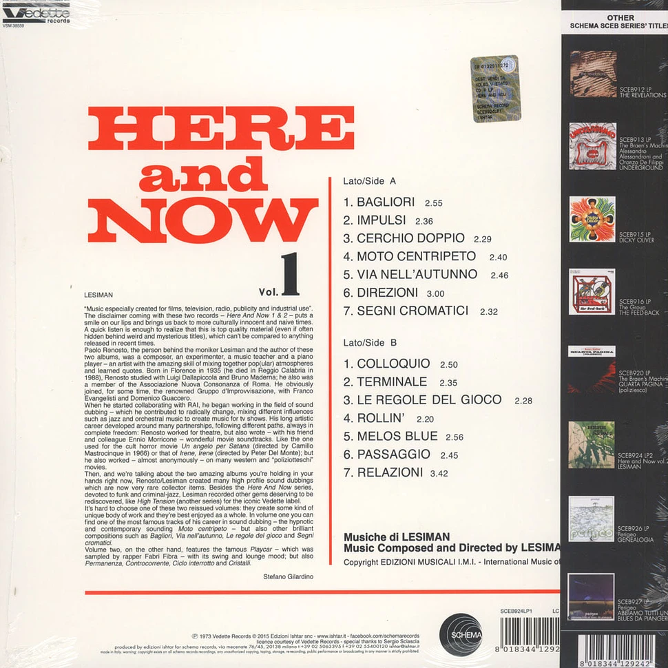 Lesiman - Here & Now Volume 1