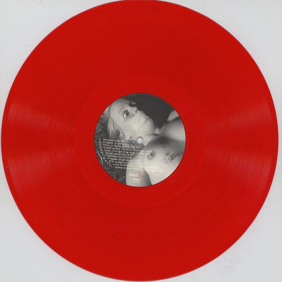 Ennio Morricone - OST Cosa Avete Fatto A Solange? Red Vinyl Edition