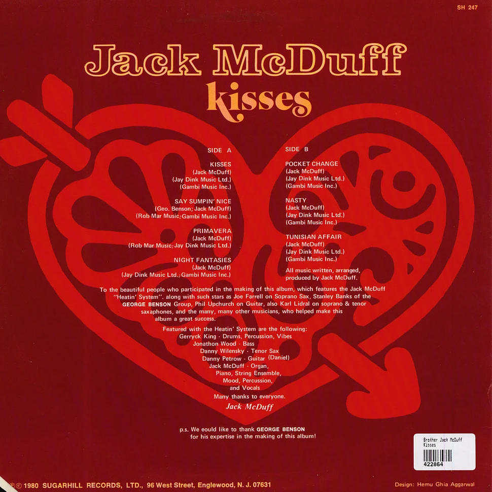 Brother Jack McDuff - Kisses