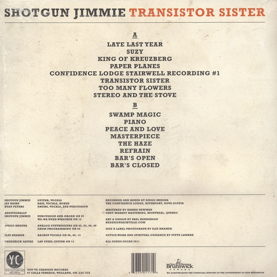 Shotgun Jimmie - Transistor Sister