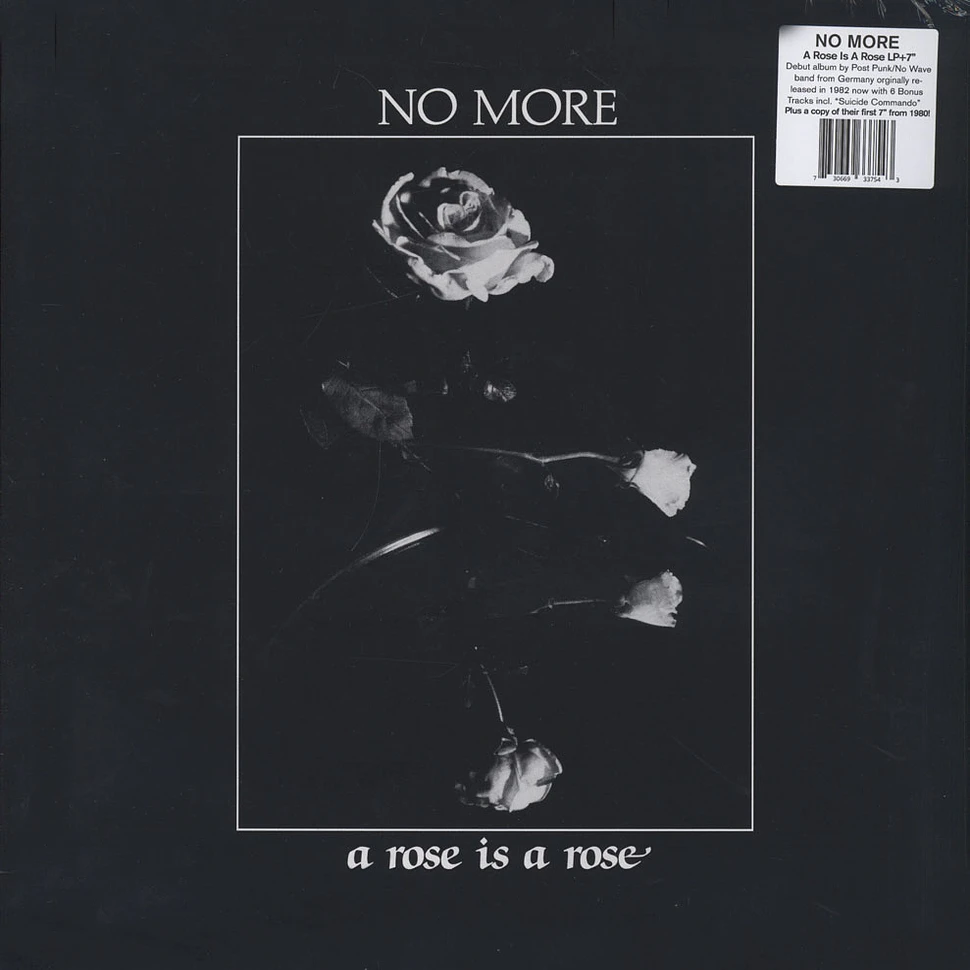 No More - A Rose Is A Rose