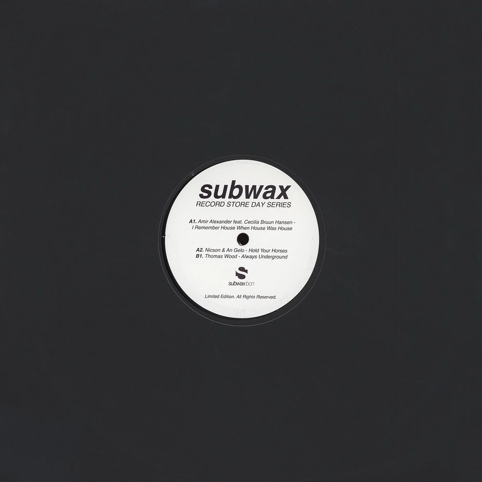 V.A. - Subwax Record Store Day Series 2015