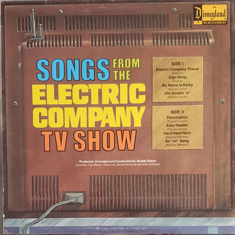 V.A. - Songs From The Electric Company TV Show
