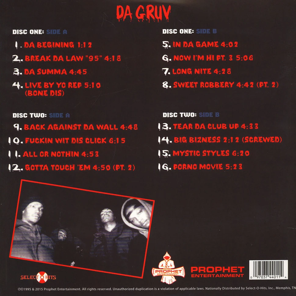 Three 6 Mafia - Mystic Stylez Red Vinyl Edition