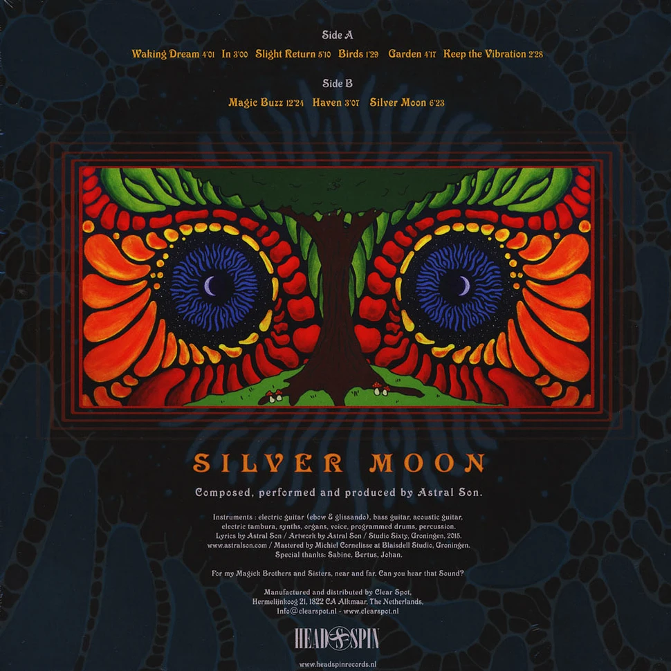 Astral Son - Silver Moon Blue / White / Black Vinyl Edition