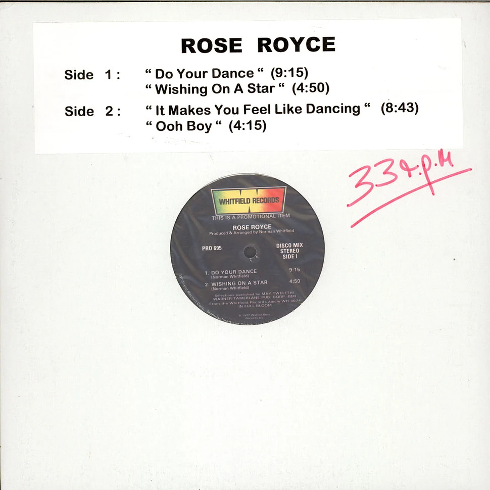 Rose Royce - Do Your Dance