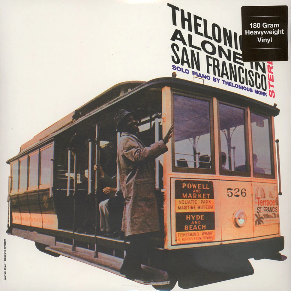 Thelonious Monk - Alone In San Francisco 180g Vinyl Edition