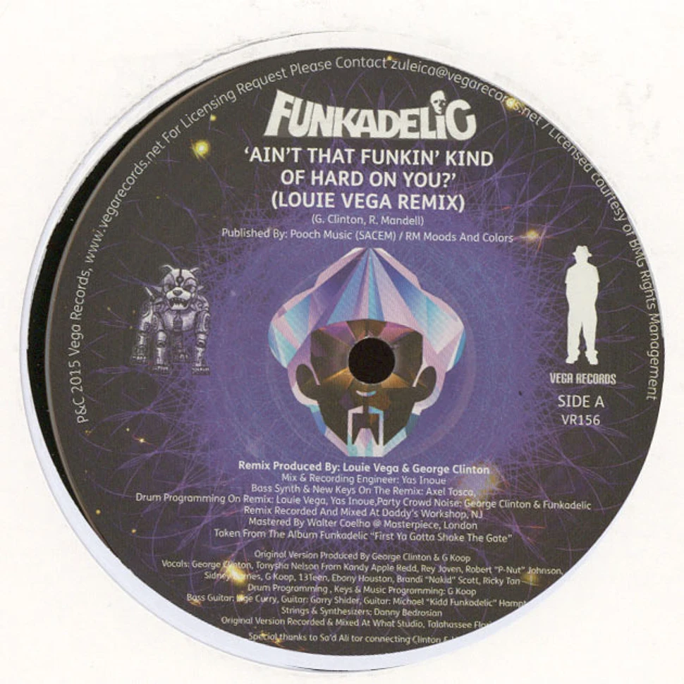 Funkadelic - Ain't That Funkin' Kind Of Hard On You? Louie Vega Remixes