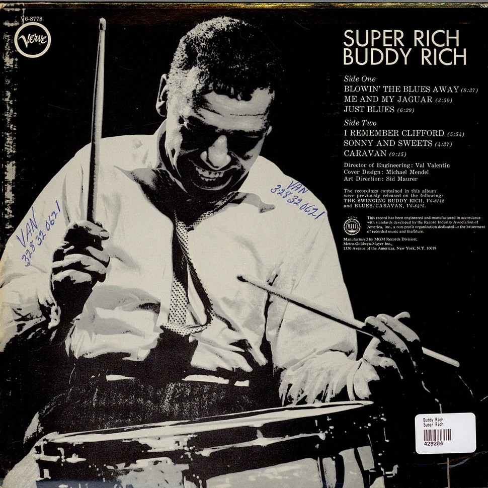 Buddy Rich - Super Rich