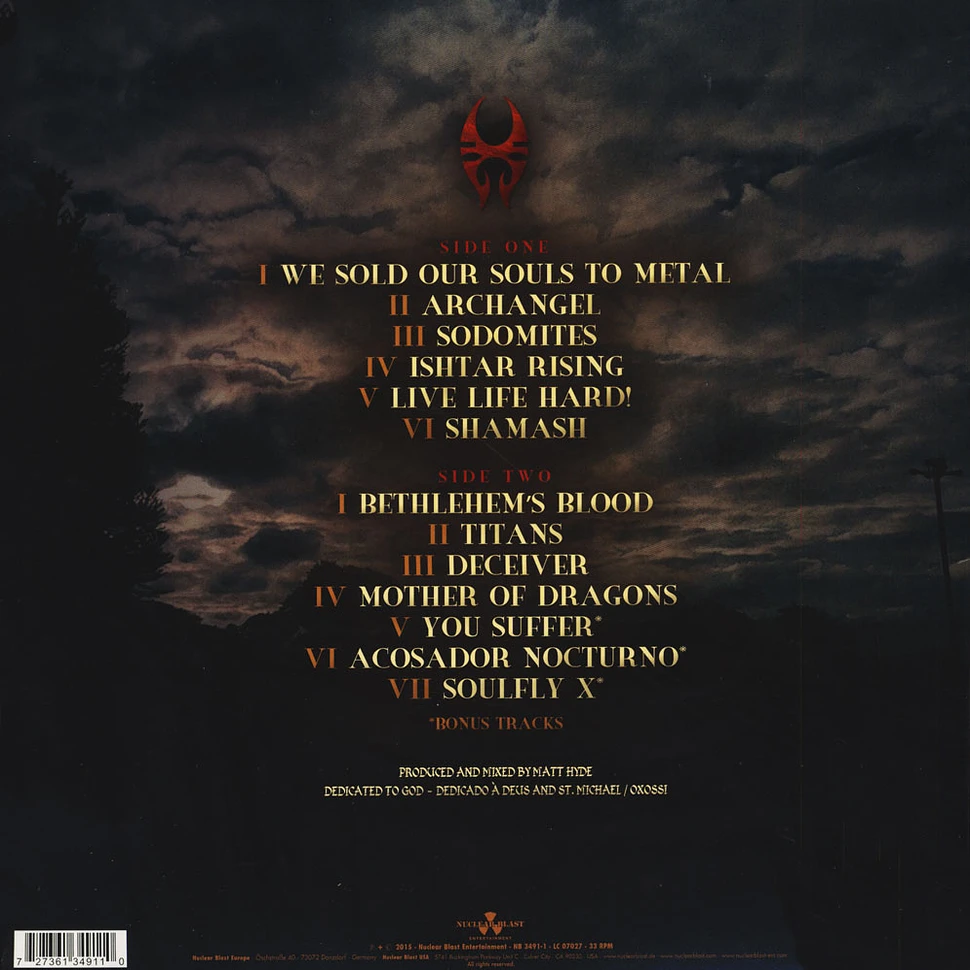 Soulfly - Archangel Clear Vinyl Edition