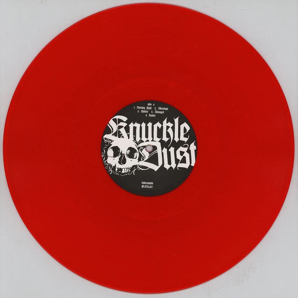 Knuckledust - Unbreakable Red Vinyl Edition