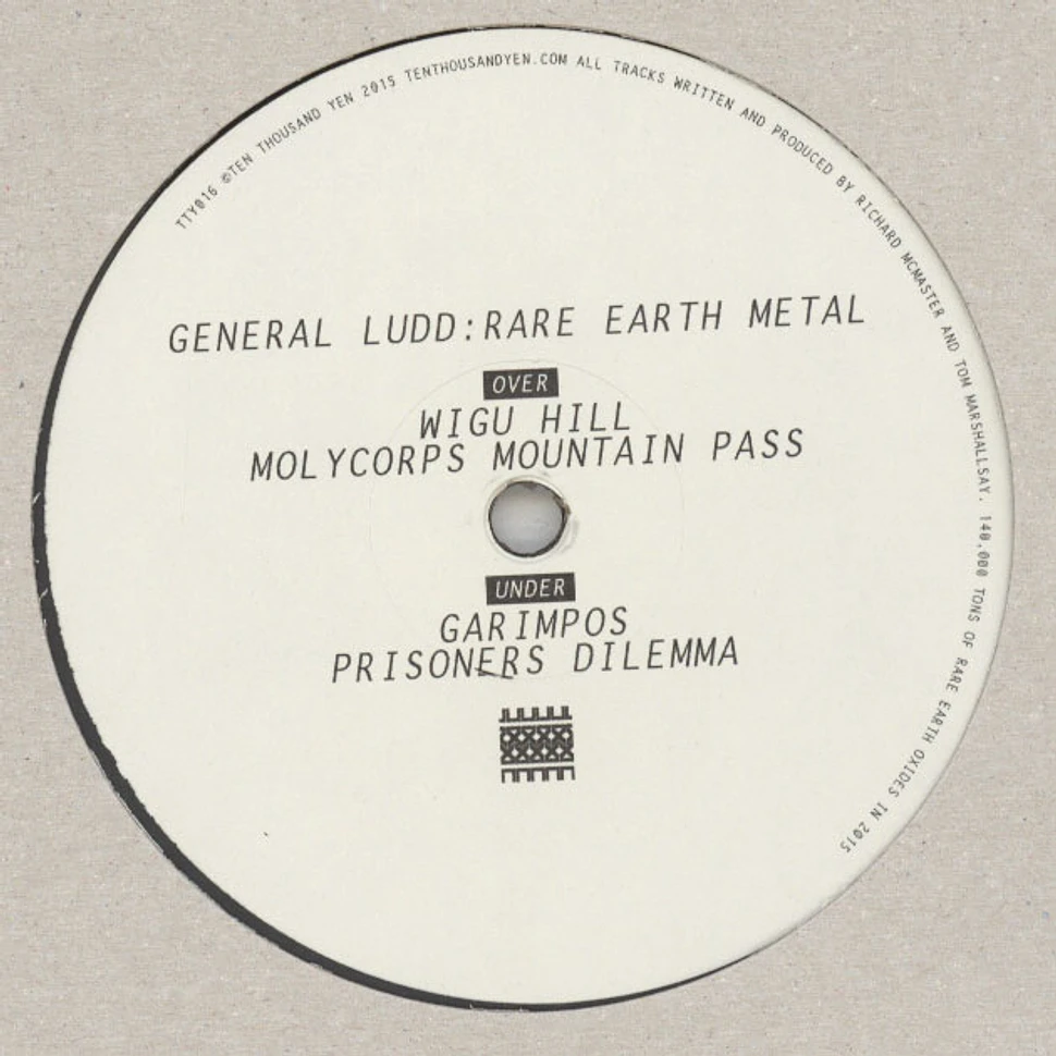 General Ludd - Rare Earth Metal EP