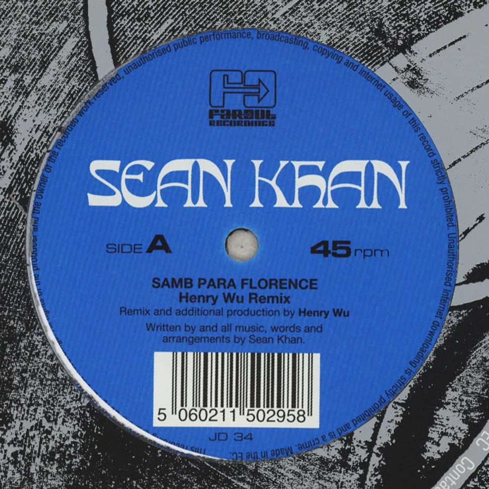 Sean Khan - Samba Para Florence / Things To Say Henry Wu & Ben Hauke Remixes