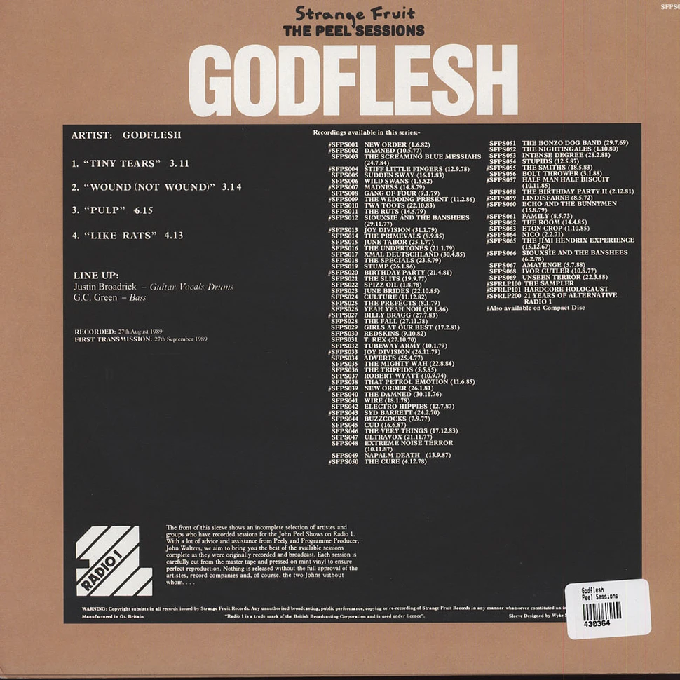 Godflesh - Peel Sessions