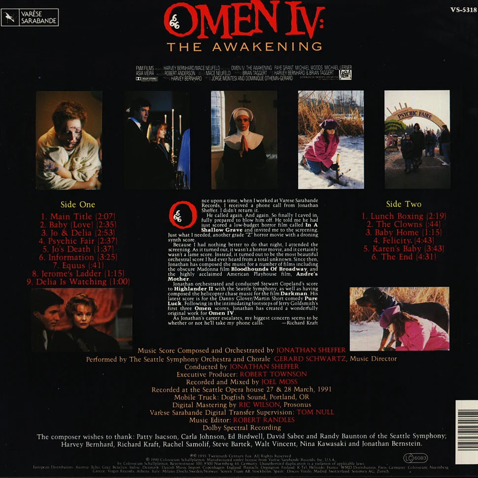 V.A. - OST Omen IV - The Awakening