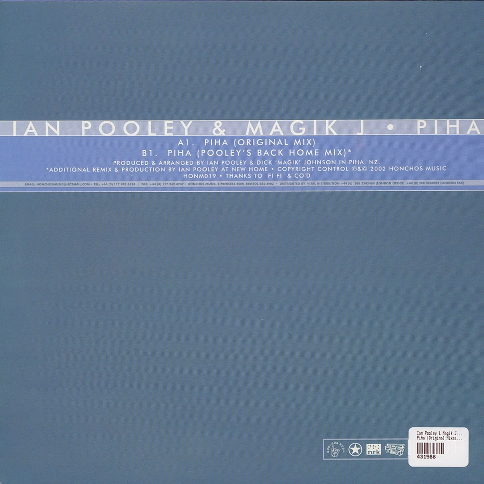 Ian Pooley & Magik Johnson - Piha (Original Mixes) (Disc One)