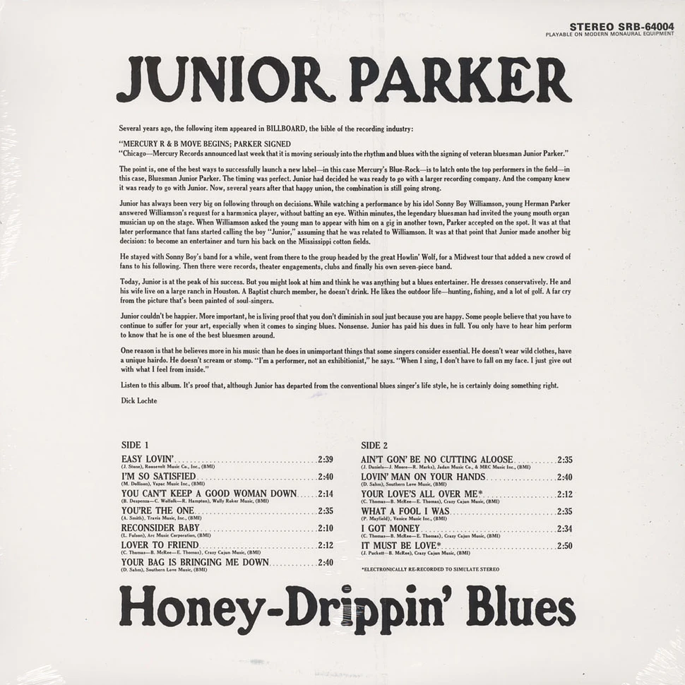 Little Junior Parker - Honey-Drippin' Blues