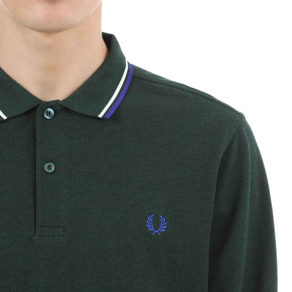 Fred Perry - Long Sleeve Twin Tipped Polo Shirt