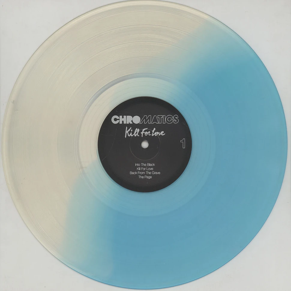 Chromatics - Kill For Love Clear Dipped In Icy Blue Transparent Vinyl Edition