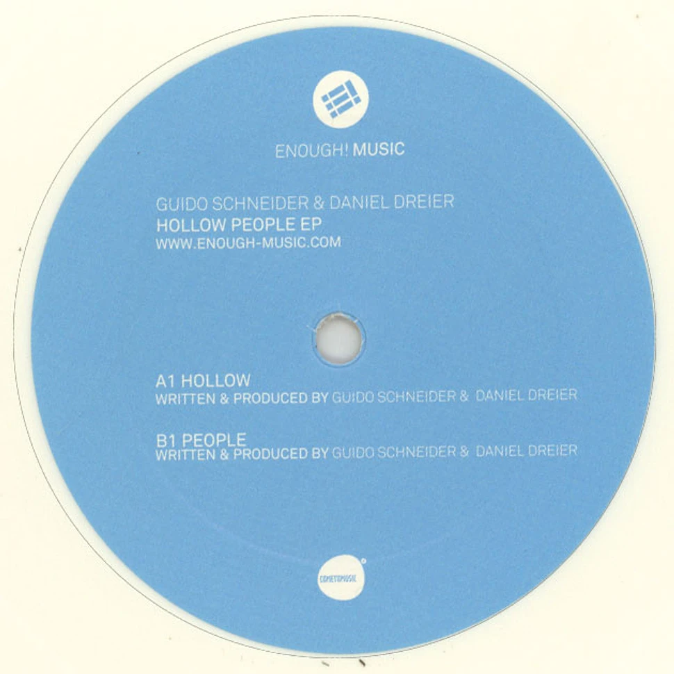 Guido Schneider & Daniel Dreier - Hollow People EP