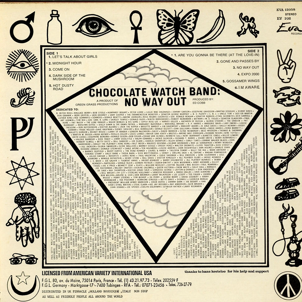 The Chocolate Watchband - No Way Out