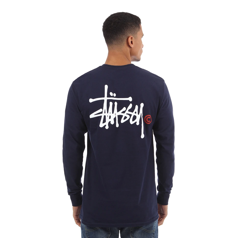 Stüssy - Basic Logo Longsleeve