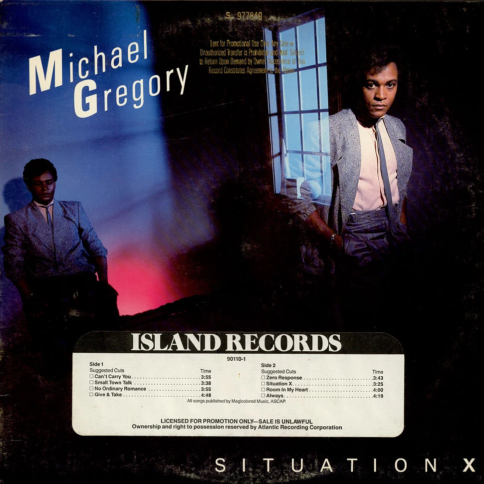 Michael Gregory - Situation X