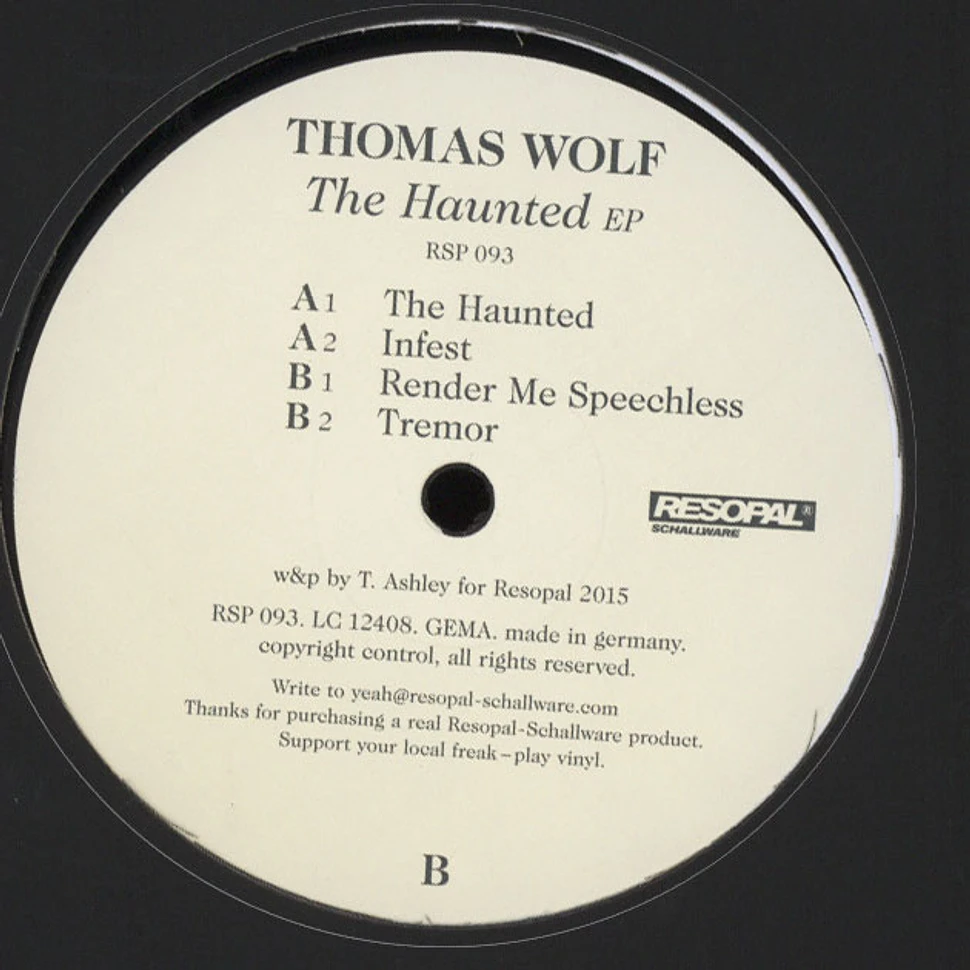 Thomas Wolf - The Haunted EP
