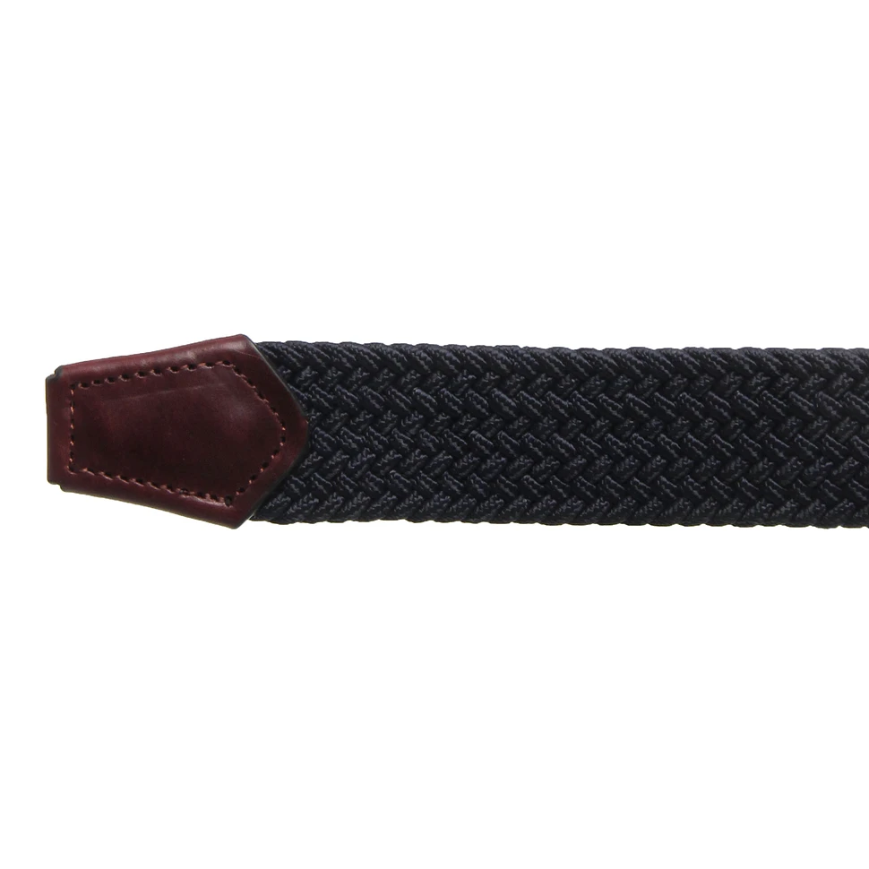 Barbour - Stretch Webbing Leather Belt